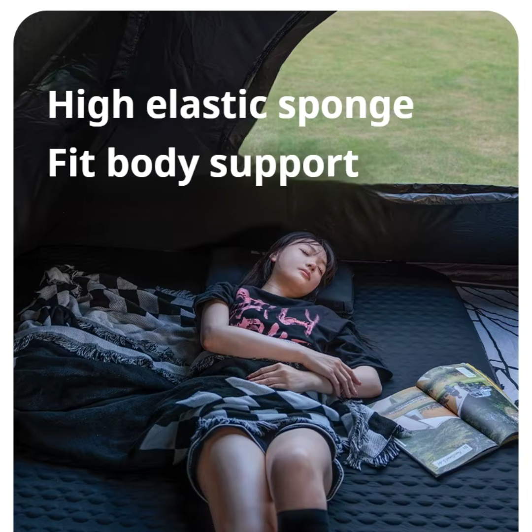 BLACKDOG Auto Inflate Cloud Sponge Bed 2P