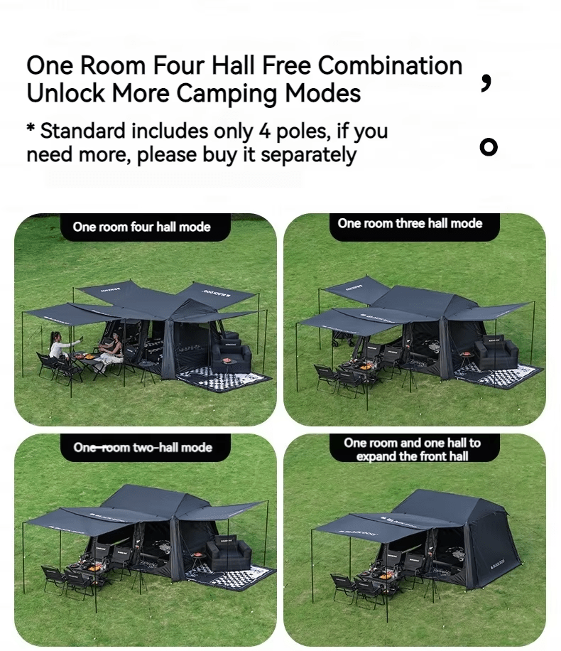 BLACKDOG Chasing Star 5.9 Auto Tent