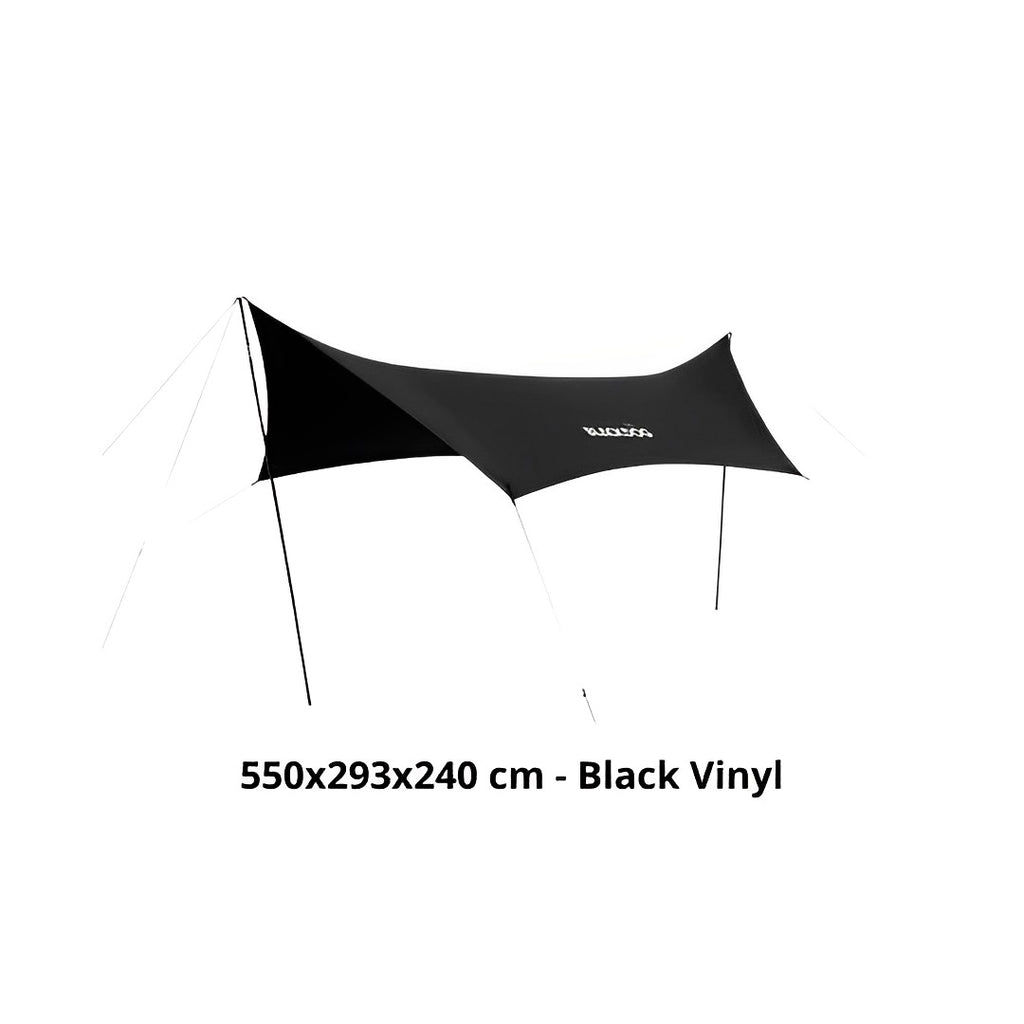 BLACKDOG Hexagon Tarp Silver Coated 6-8 People