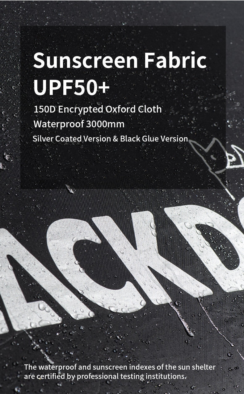 BLACKDOG Hexagon Tarp Silver Coated 6-8 People