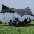 BLACKDOG Hexagon Tarp Silver Coated 6-8 People