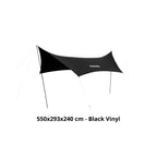 BLACKDOG Hexagon Tarp Silver Coated 6-8 People