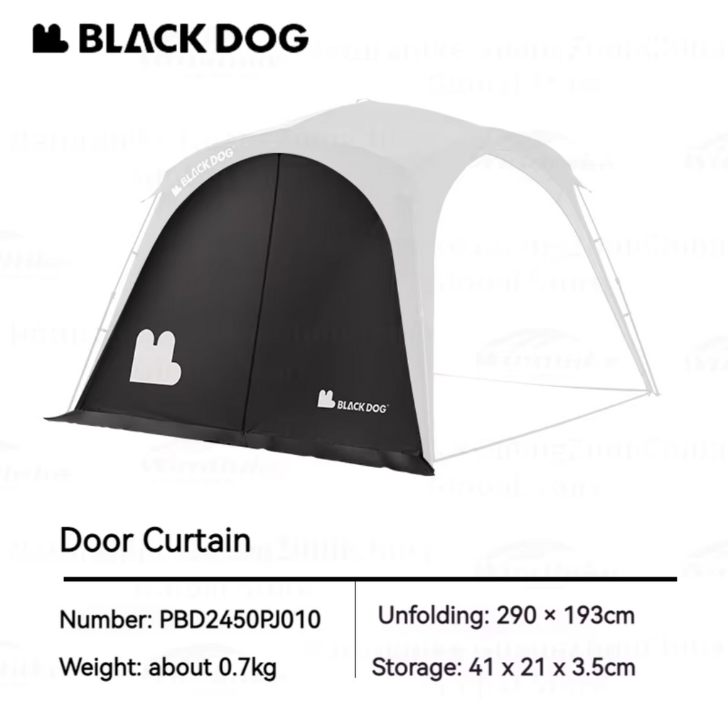 BLACKDOG Quick Opening Canopy Door Curtain