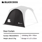BLACKDOG Quick Opening Canopy Door Curtain