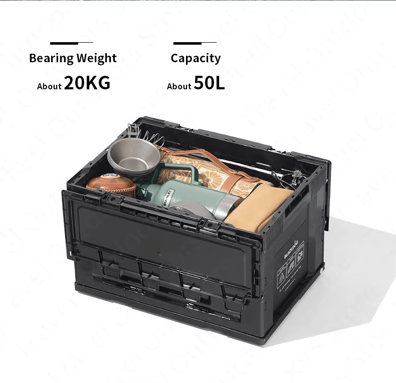 BLACKDOG Foldable Storage Box 50L