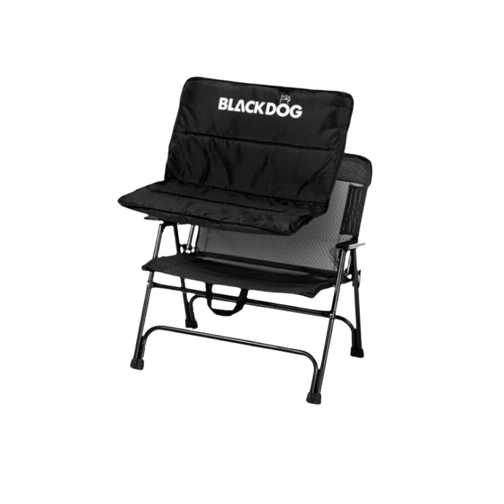 BLACKDOG Wide Seat Folding Chair