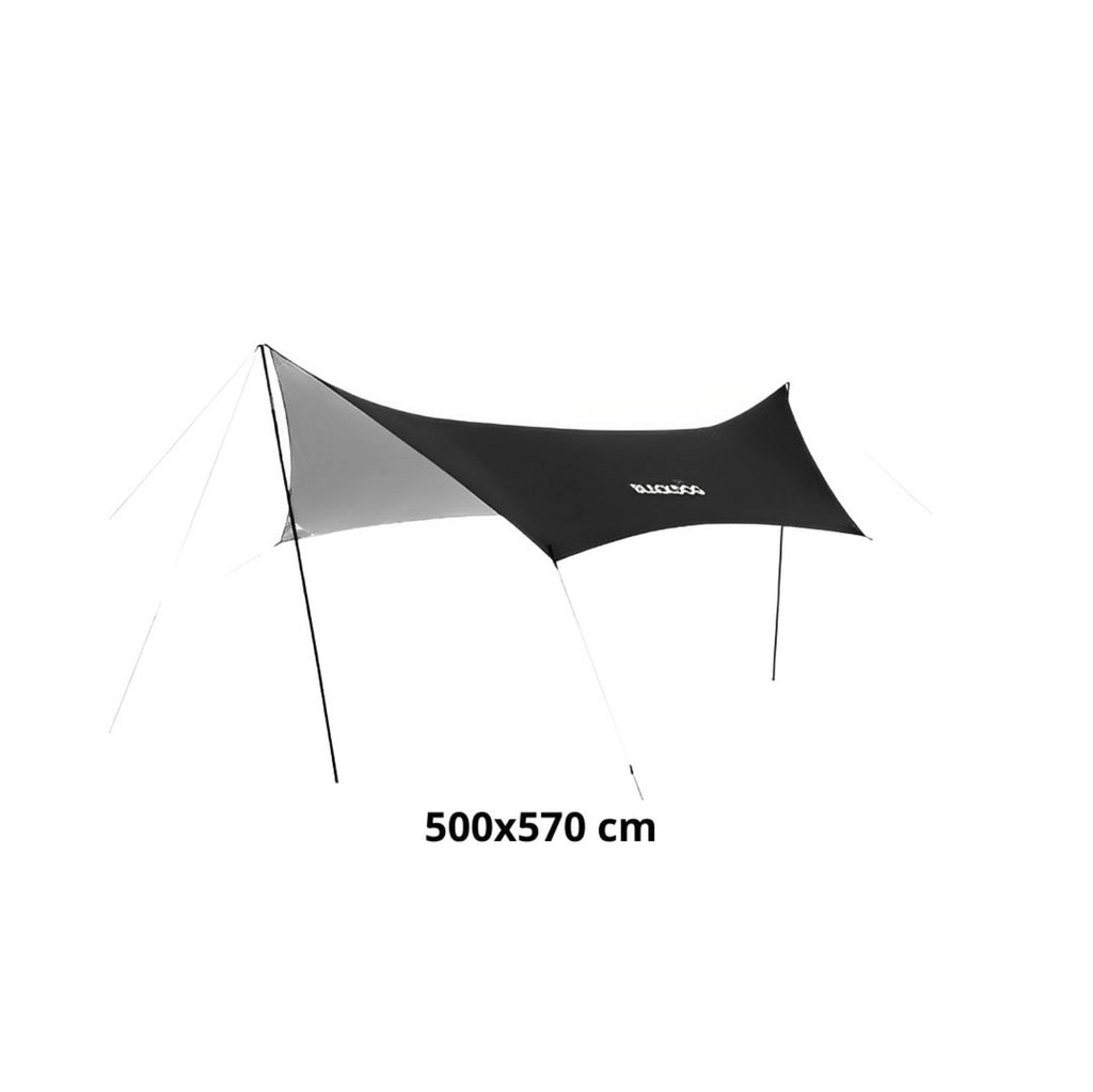BLACKDOG Hexagon Tarp Silver Coated 10 - 15 People