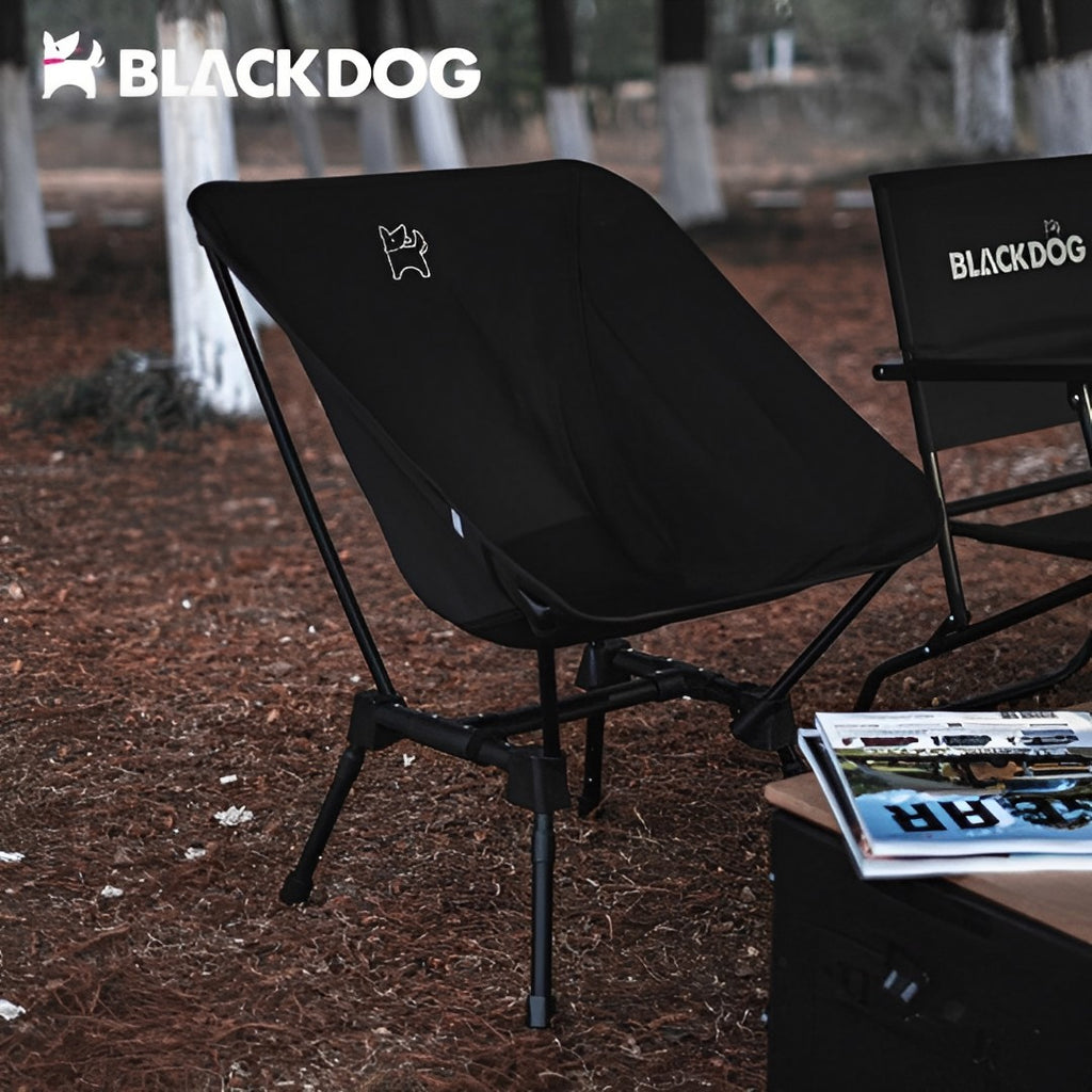 BLACKDOG Aluminum Alloy Moon Chair