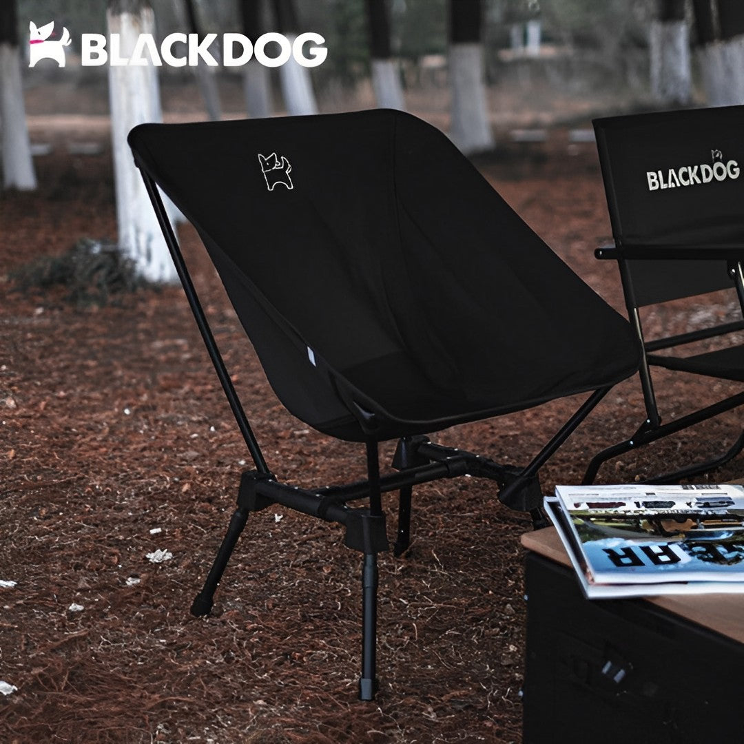BLACKDOG Aluminum Alloy Moon Chair