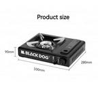 BLACKDOG High Power Cassette Gas Stove 3100W Firepower