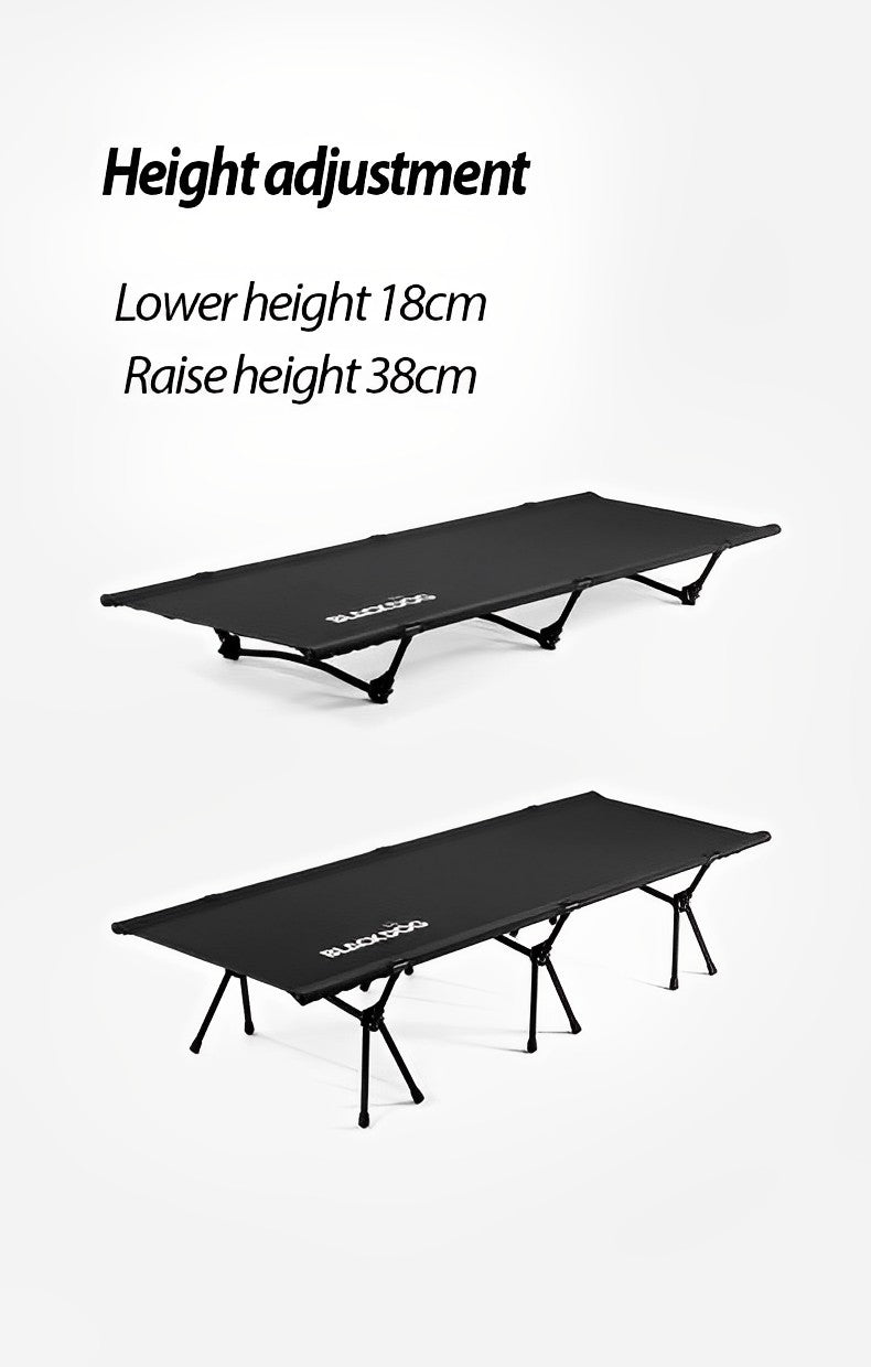 BLACKDOG Aluminum Alloy Folding Camp Bed