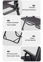 BLACKDOG Lightweight Folding Kermit Chair