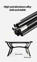 BLACKDOG Aluminum Alloy Folding Camp Bed