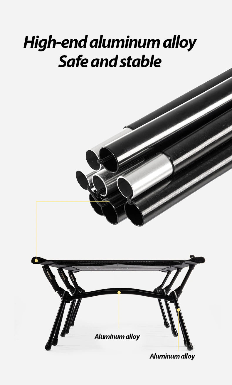 BLACKDOG Aluminum Alloy Folding Camp Bed
