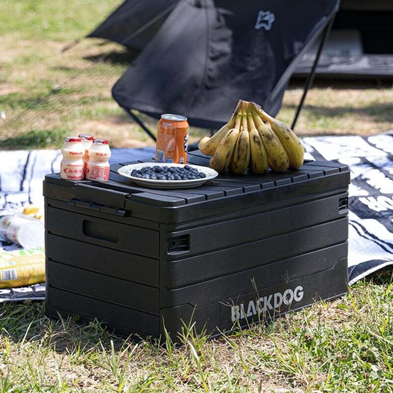 BLACKDOG Collapsible Camping Storage Box 60L