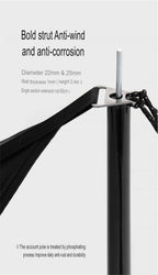BLACKDOG 4-Section Canopy Pole 2.4 Meters