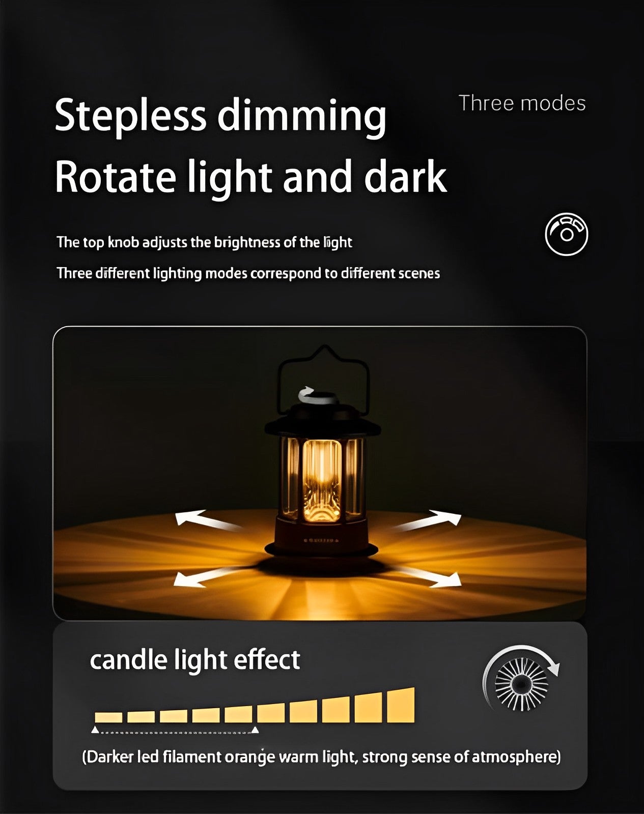 BLACKDOG Atmosphere Lamp Lantern