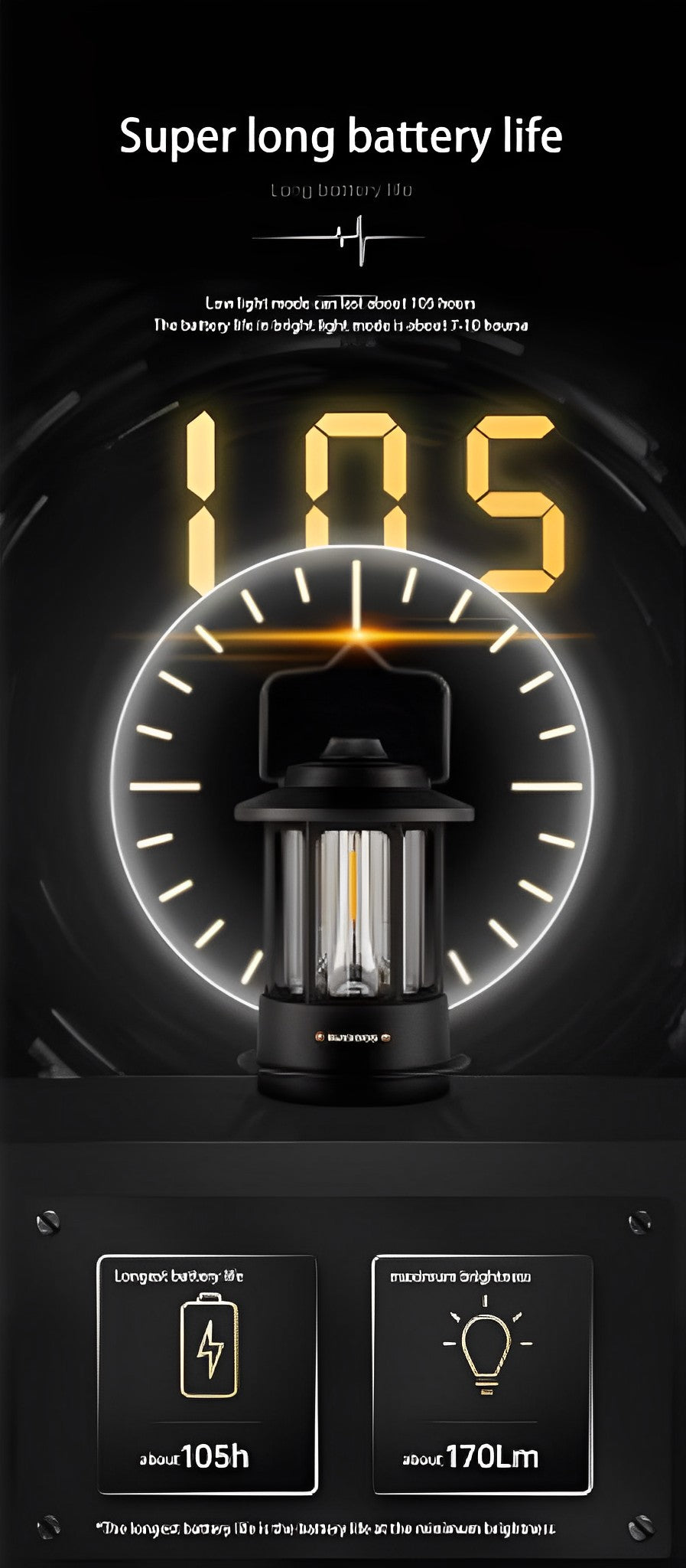 BLACKDOG Atmosphere Lamp Lantern