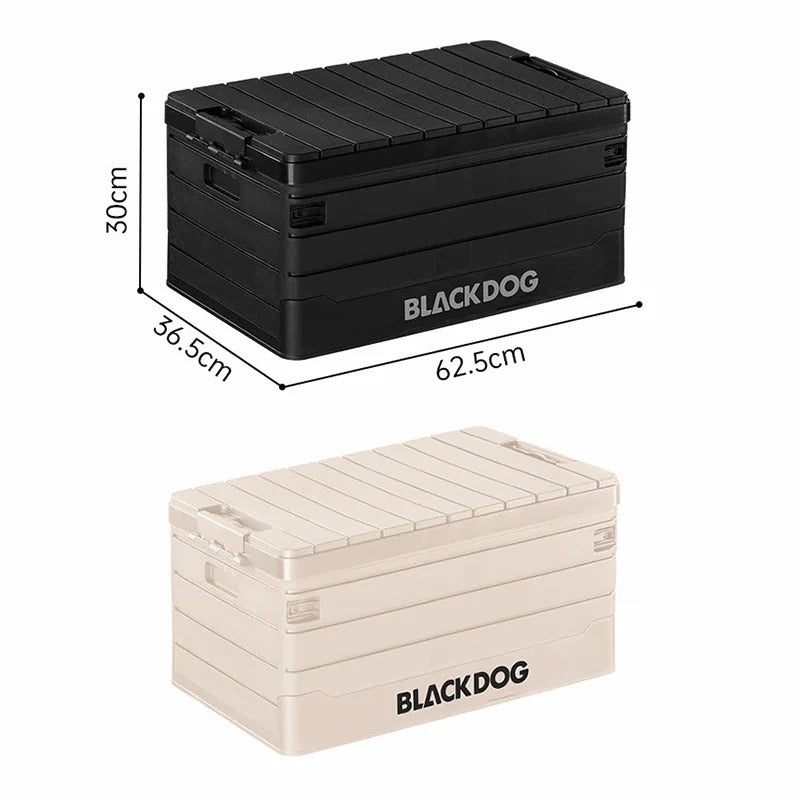 BLACKDOG Collapsible Camping Storage Box 60L