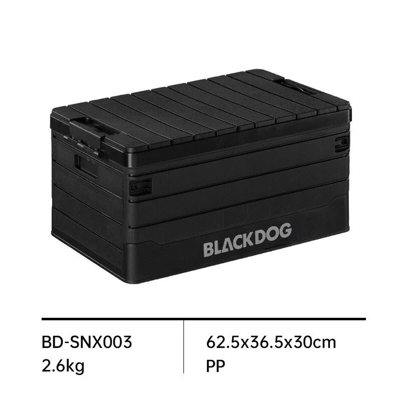 BLACKDOG Collapsible Camping Storage Box 60L