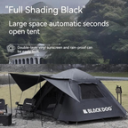 BLACKDOG Automatic Dome Tent Cabin 4 People
