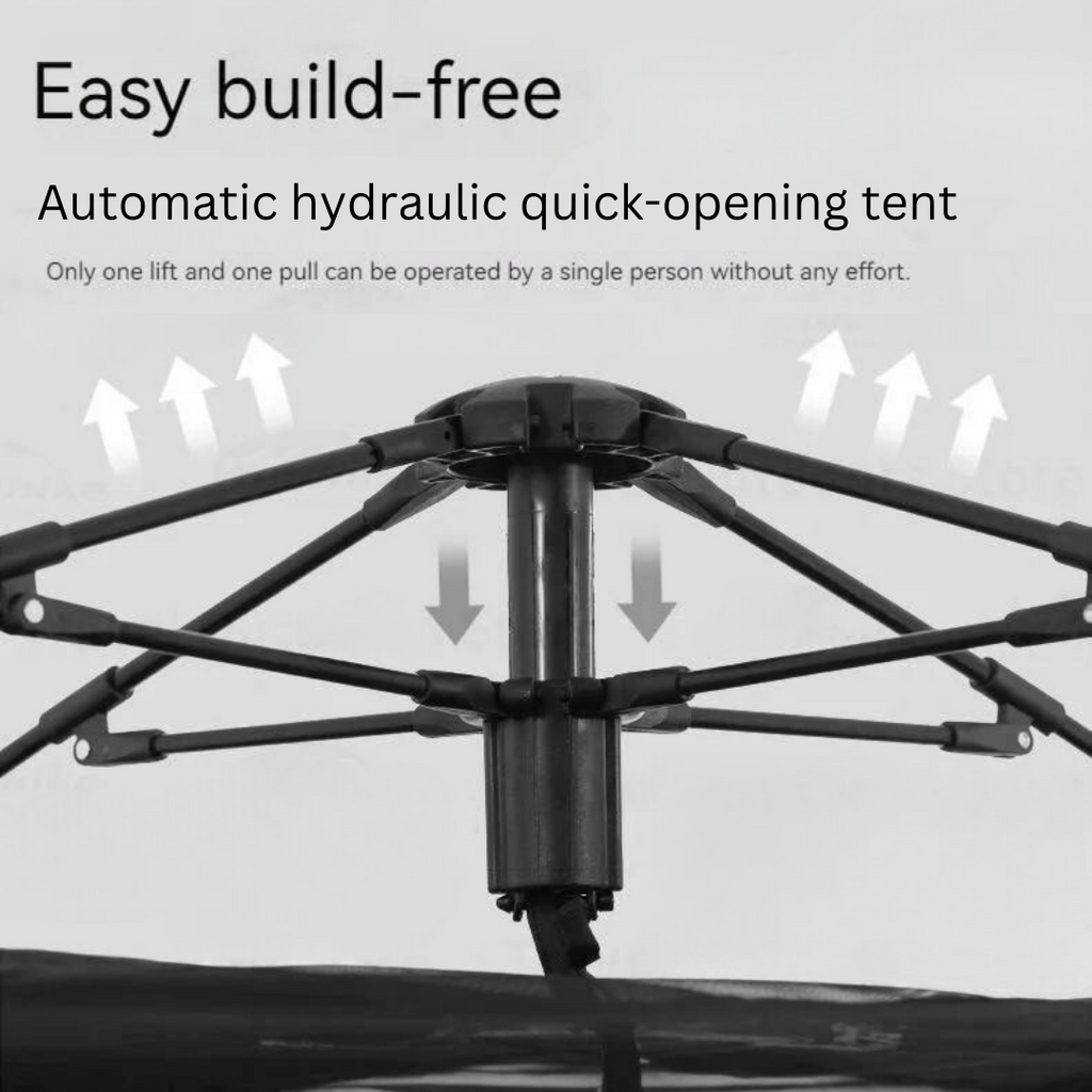 BLACKDOG Automatic Dome Tent Cabin 4 People