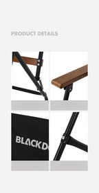 BLACKDOG Folding Kermit Chair 1 Person