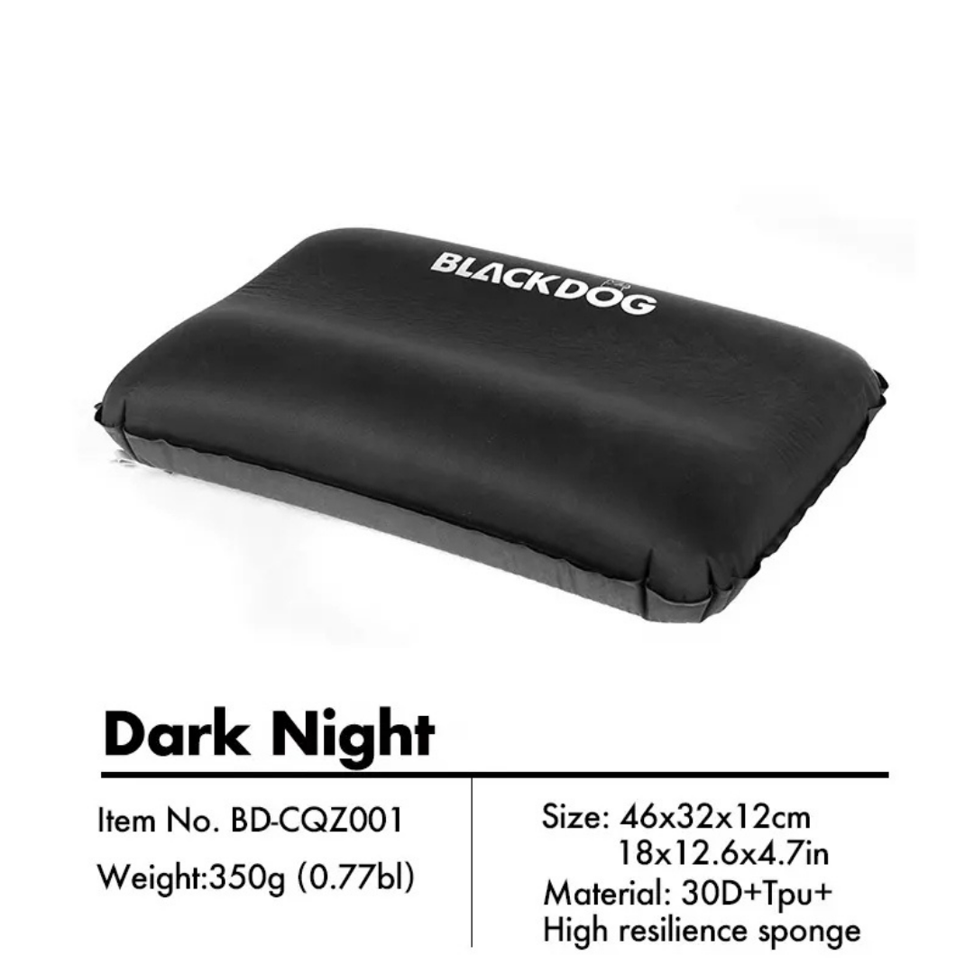 BLACKDOG Foam Automatic Inflatable Pillow