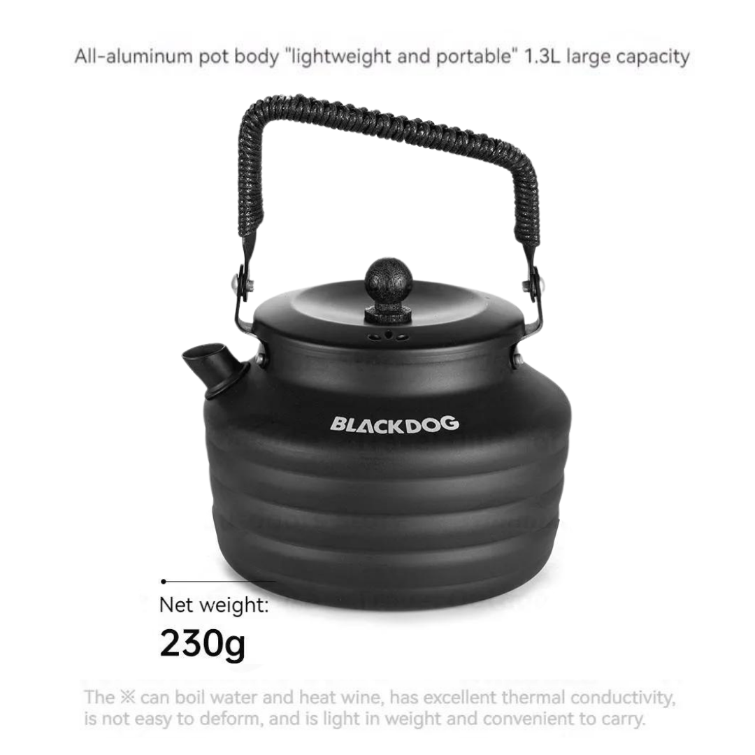 BLACKDOG Aluminum Alloy Tea Pot 1.3L