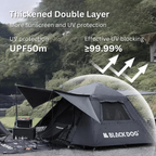 BLACKDOG Automatic Dome Tent Cabin 4 People