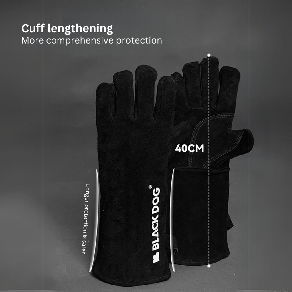 BLACKDOG BBQ Cowhide Insulated Gloves