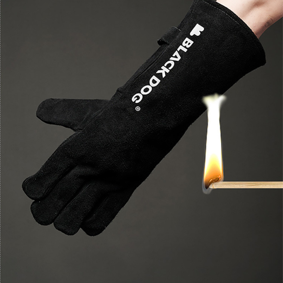 BLACKDOG BBQ Cowhide Insulated Gloves