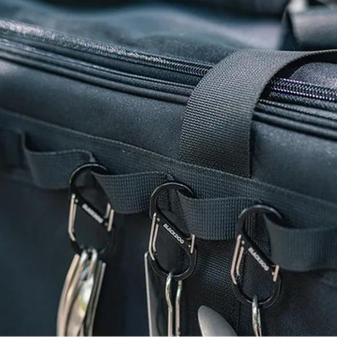 BLACKDOG Aluminum Alloy Double Head Hook Carabiners 4Pcs