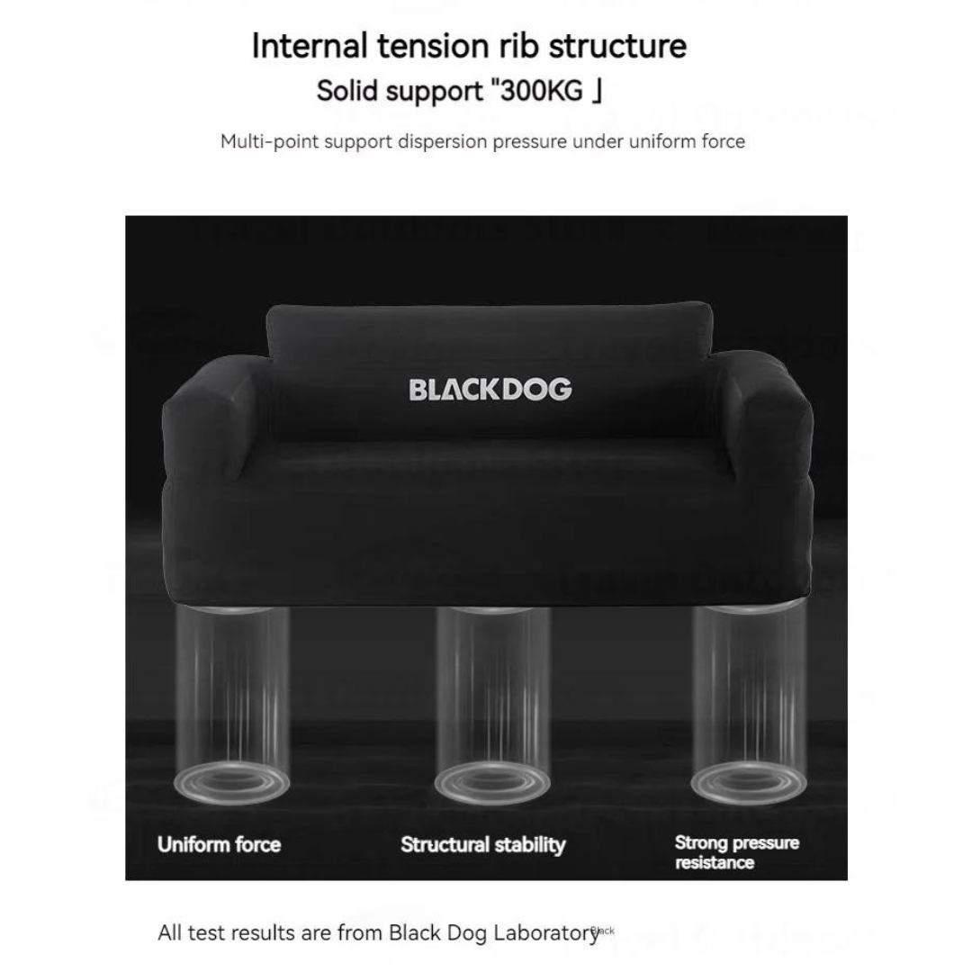 BLACKDOG Inflatable Sofa Built-In Inflator