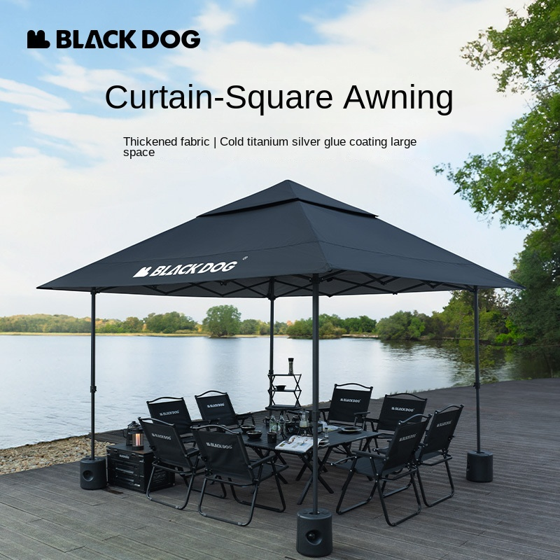BLACKDOG Square Large Awning Canopy