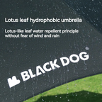 BLACKDOG Sunshade Umbrella V3 2024 Rainproof Canopy