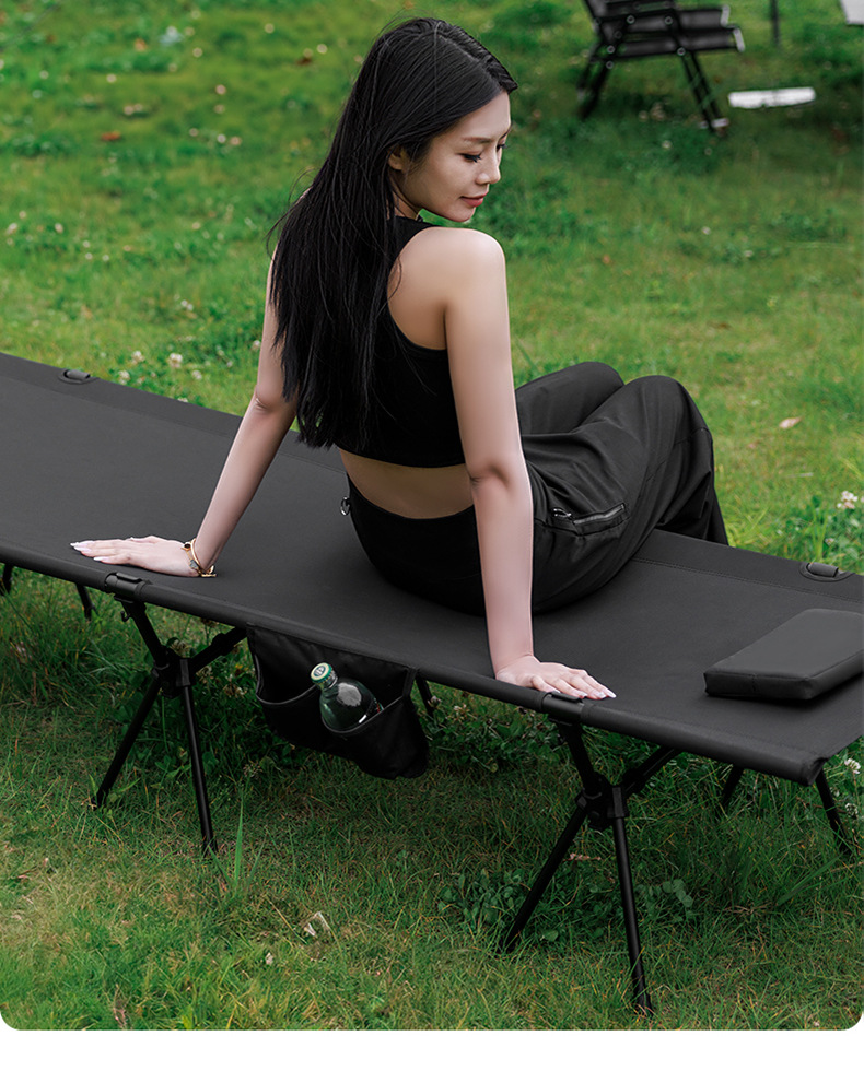 BLACKDOG Outdoor Folding Camp Bed