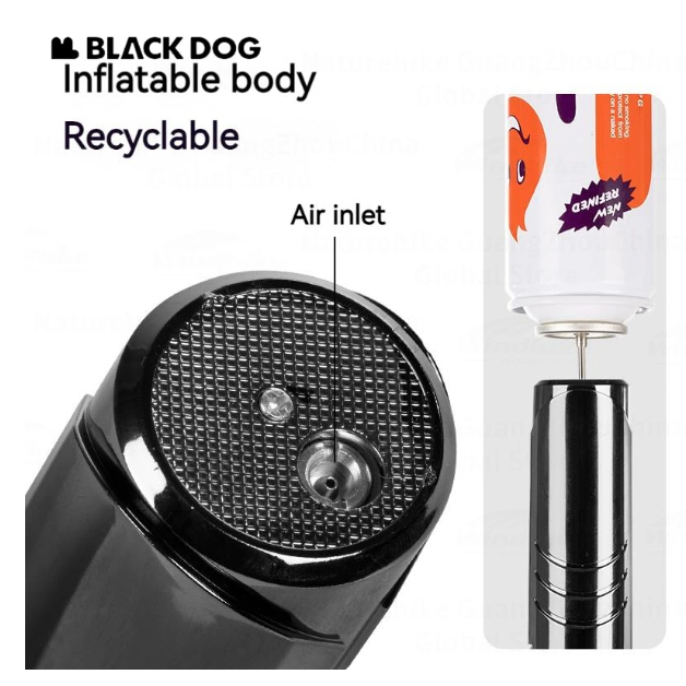 BLACKDOG Spray Gun Fire Torch Gas Lighter