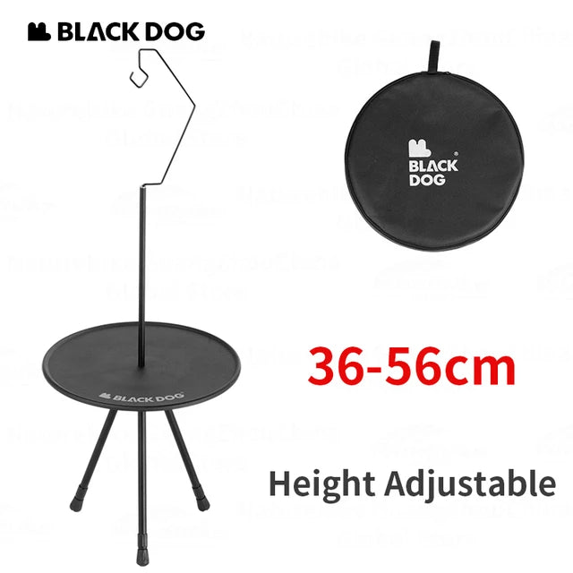 BLACKDOG Mini Portable Round Table Light Stand