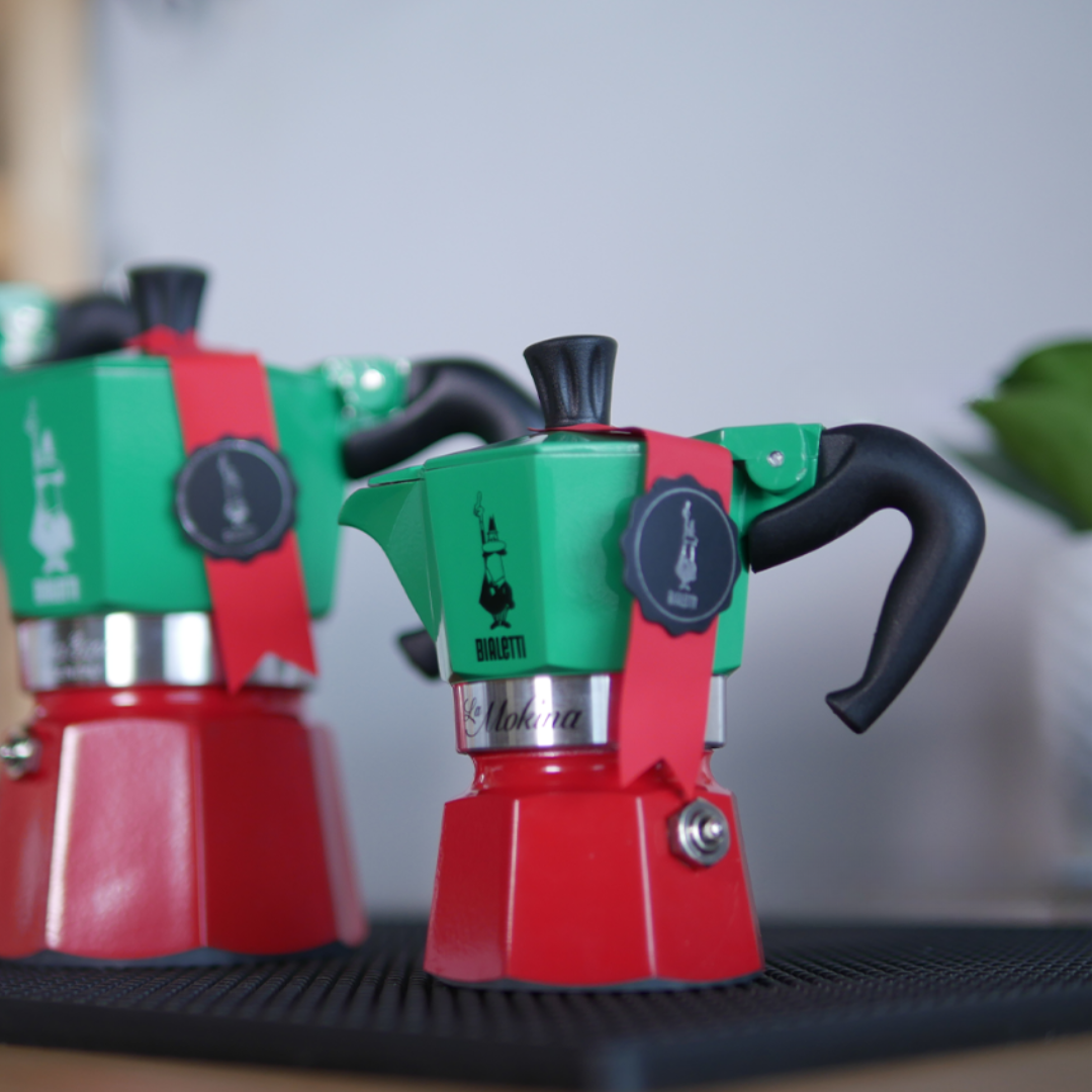 BIALETTI Mokina 1/2 Cup Mini Moka Express Coffee Maker