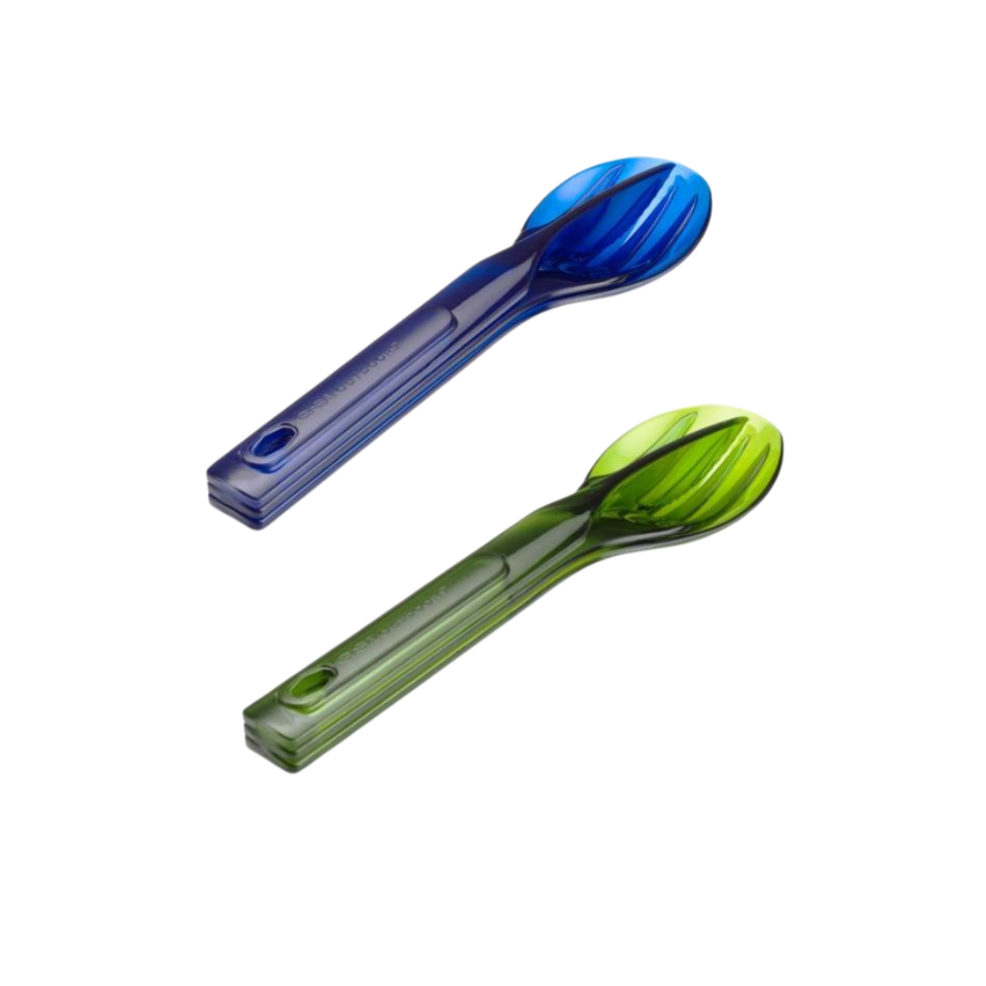GSI Stacking Cutlery Set Spoon Fork Knife