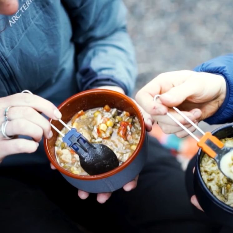 GSI Folding Utensil Fork Spoon Spork