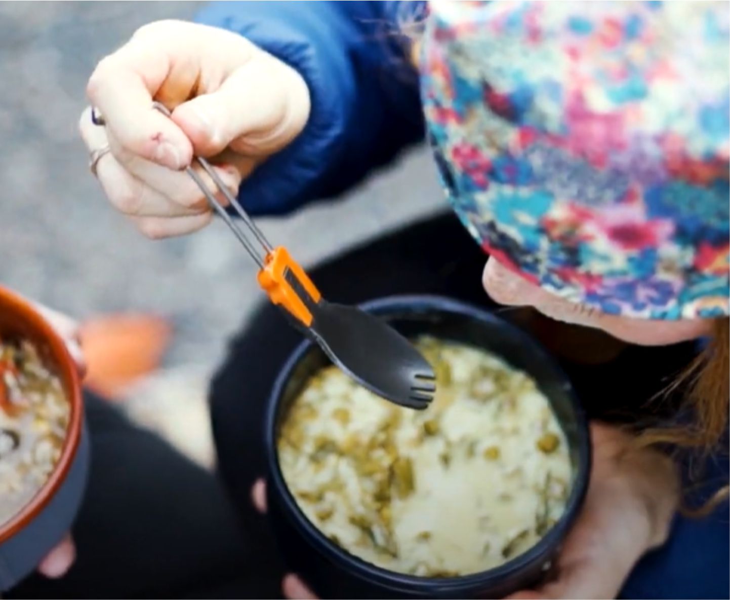 GSI Folding Utensil Fork Spoon Spork