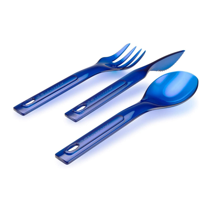GSI Stacking Cutlery Set Spoon Fork Knife