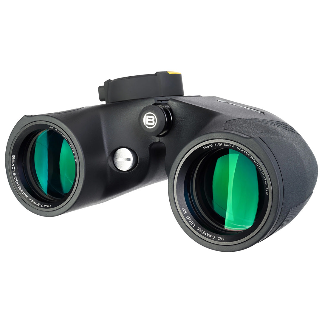 BRESSER Nautic 7x50 Gen. II Marine Binoculars Built-In Compass