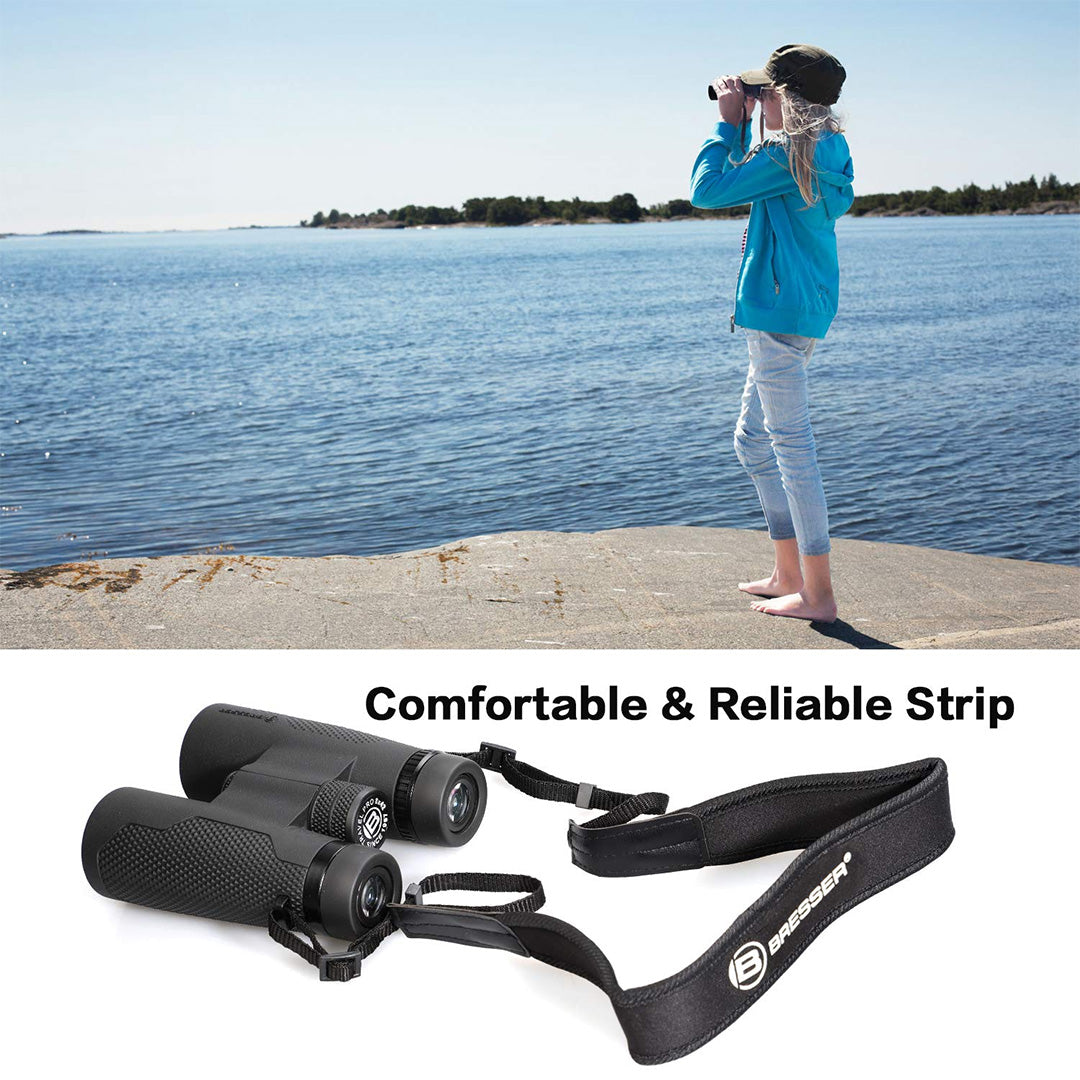 BRESSER Travel Pro 10x42 Roof Outdoor Binoculars