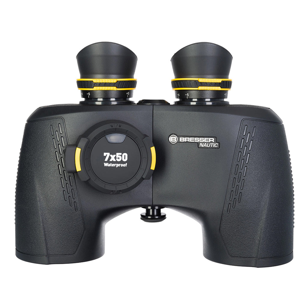 BRESSER Nautic 7x50 Gen. II Marine Binoculars Built-In Compass