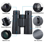BRESSER Travel Pro 10x42 Roof Outdoor Binoculars