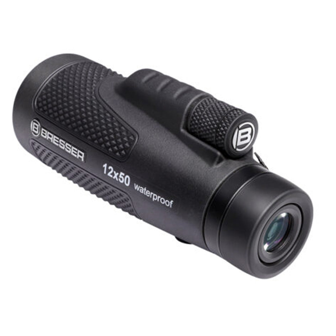 BRESSER 12x50 Waterproof HD Long-Distance Monoculars