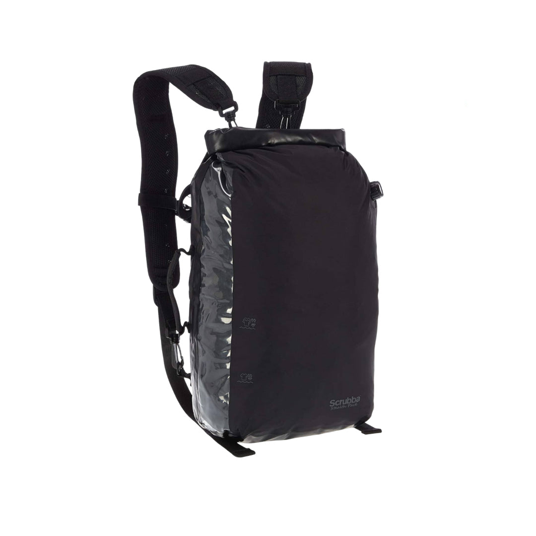 SCRUBBA Stealth Pack 20L – 4-in-1 Portable Backpack, Washer & Shower